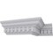 Ekena Millwork 4"H x 3 7/8"P x 5 1/2"F x 94 1/2"L Kepler Dentil with Bead Crown Moulding MLD04X04X05KP - alternate 8
